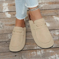 Klea Cork Faux Suede Mules
