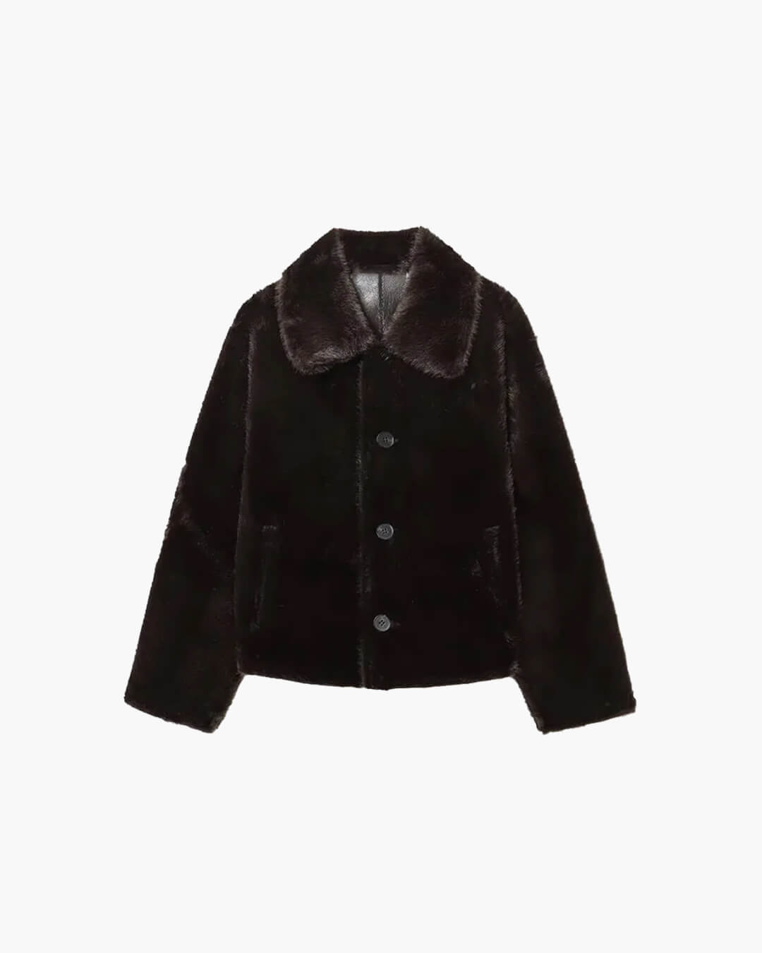 ZEYA - Laila Reversible Faux fur Leather Jacket