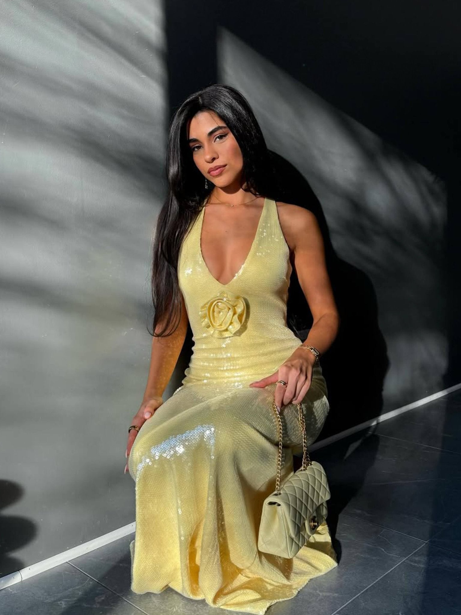 ZEYA - Marge Sequin Maxi Dress