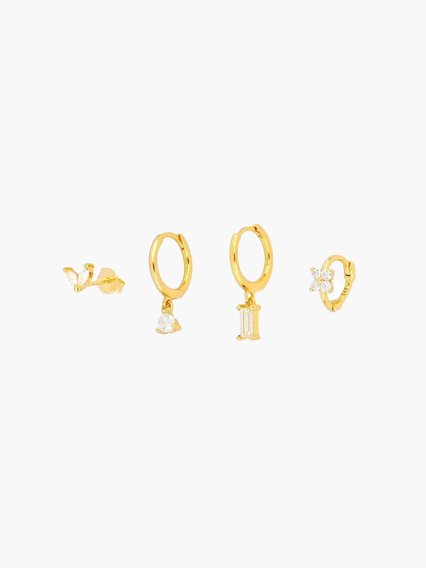 ZEYA - Maris Hoop Piercing Set