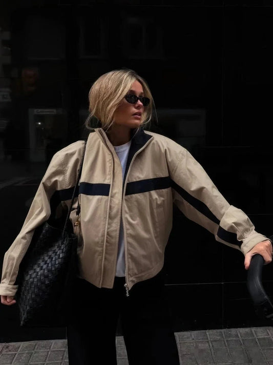 ZEYA - Mila Vintage Bomber Jacket