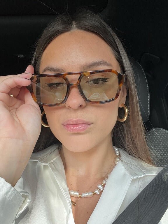 ZEYA - Monica Oversized Cat-Eye Sunglasses