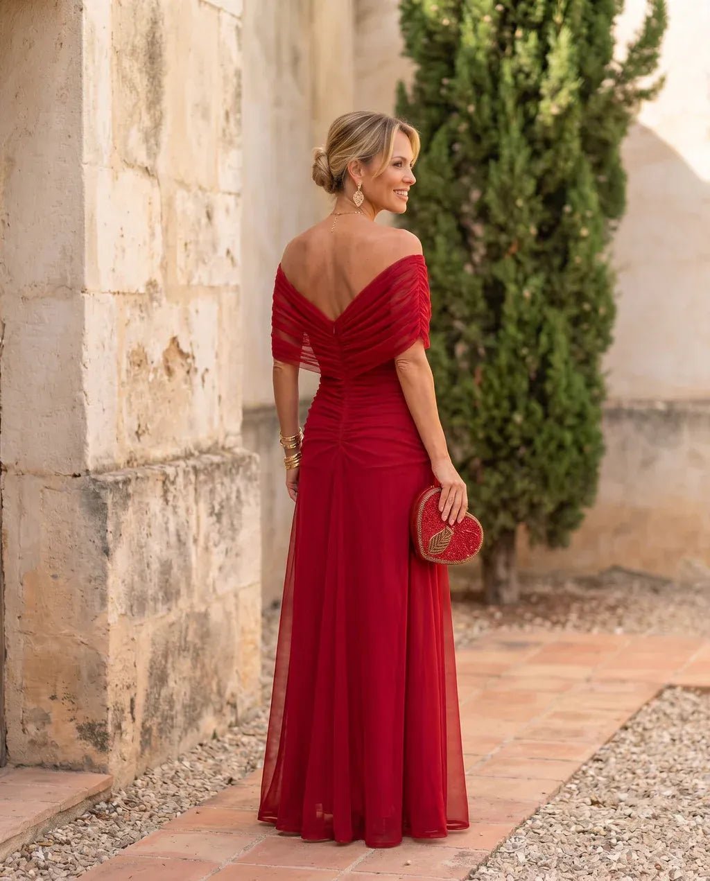 ZEYA - Naomi Mesh Maxi Dress