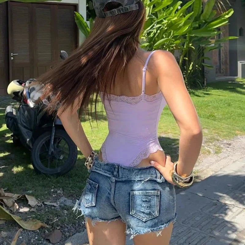 ZEYA - Pia Lace Wireless Bodysuit