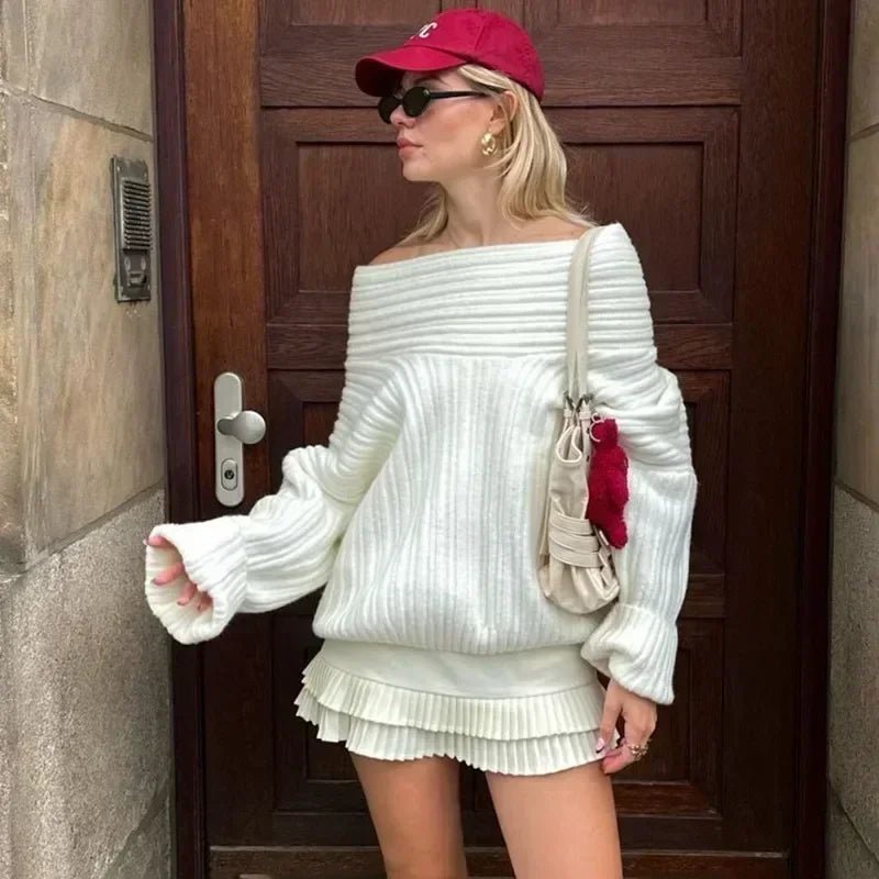 ZEYA - Rebecca Off-Shoulder Sweater
