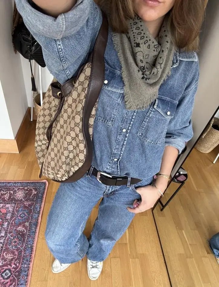 ZEYA - Reese Paisley Knitted Bandana Scarf