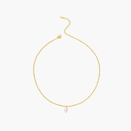 ZEYA - Reina Pearl Pendant Necklace