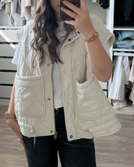 Rhea Quilted Padded Vest