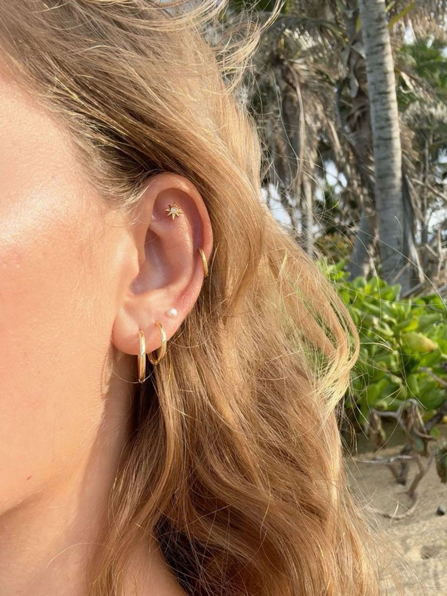 ZEYA - Sabrina Hoops Set