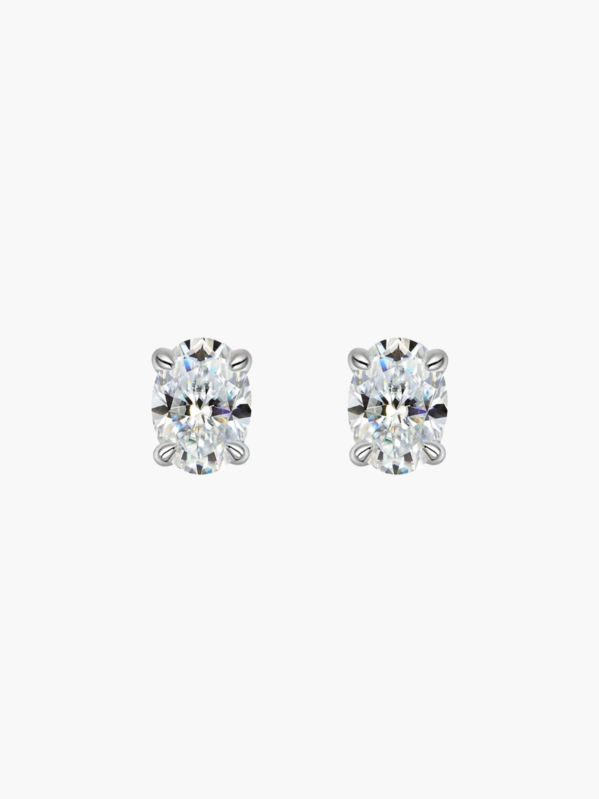 ZEYA - Sandra Oval Cut Zirconia Earrings