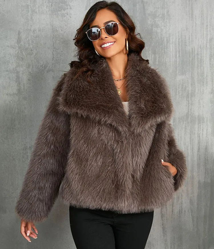 ZEYA - Sandy Faux Fur Jacket