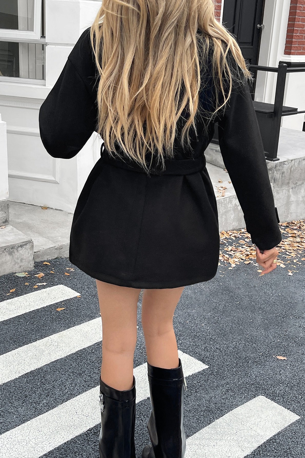 ZEYA - Selena Belted Sweater Coat