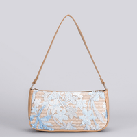 Olivia Embroidered Sequin Shoulder Bag