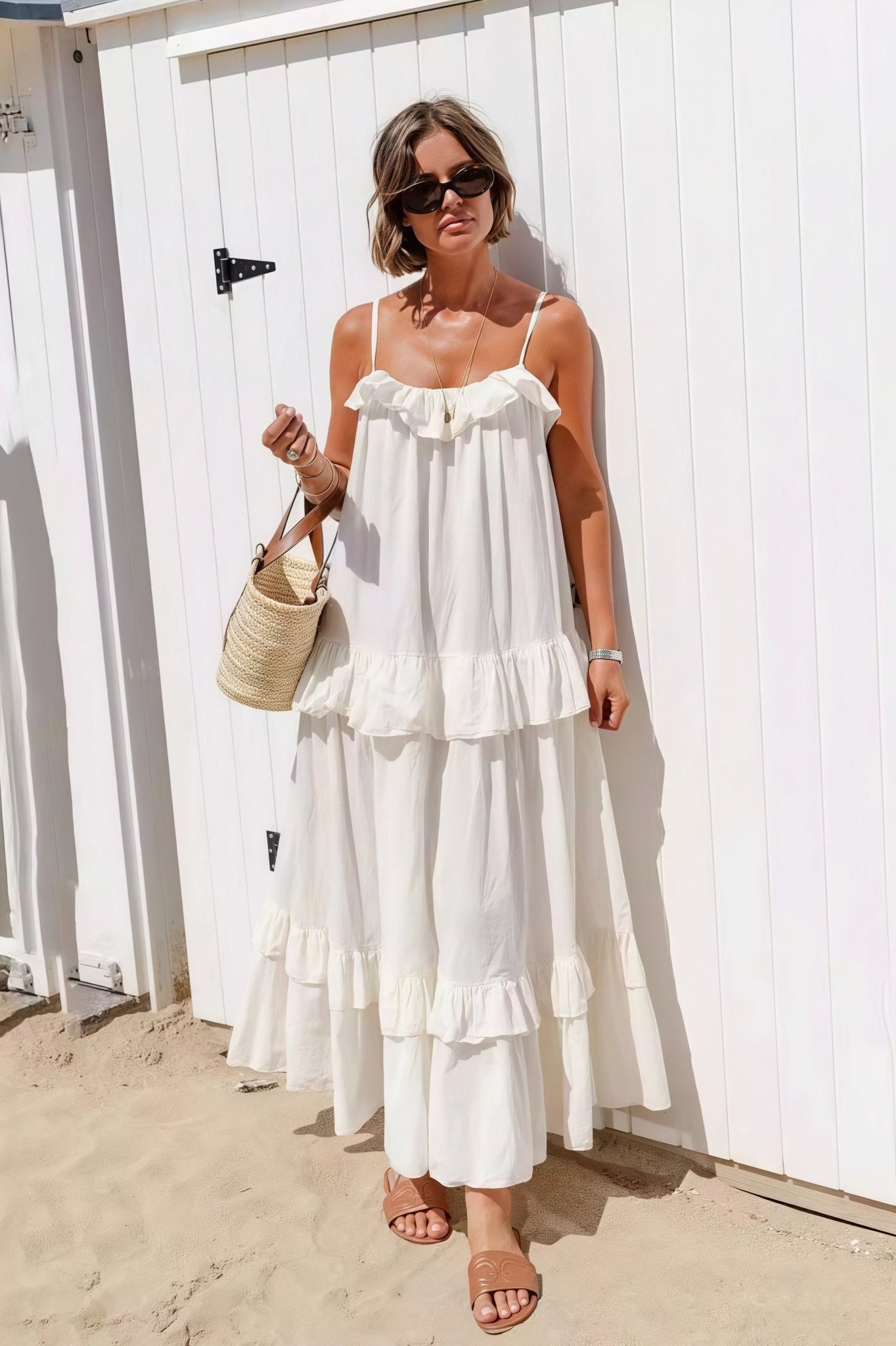 ZEYA - Sophia Ruffle Hem Maxi Dress