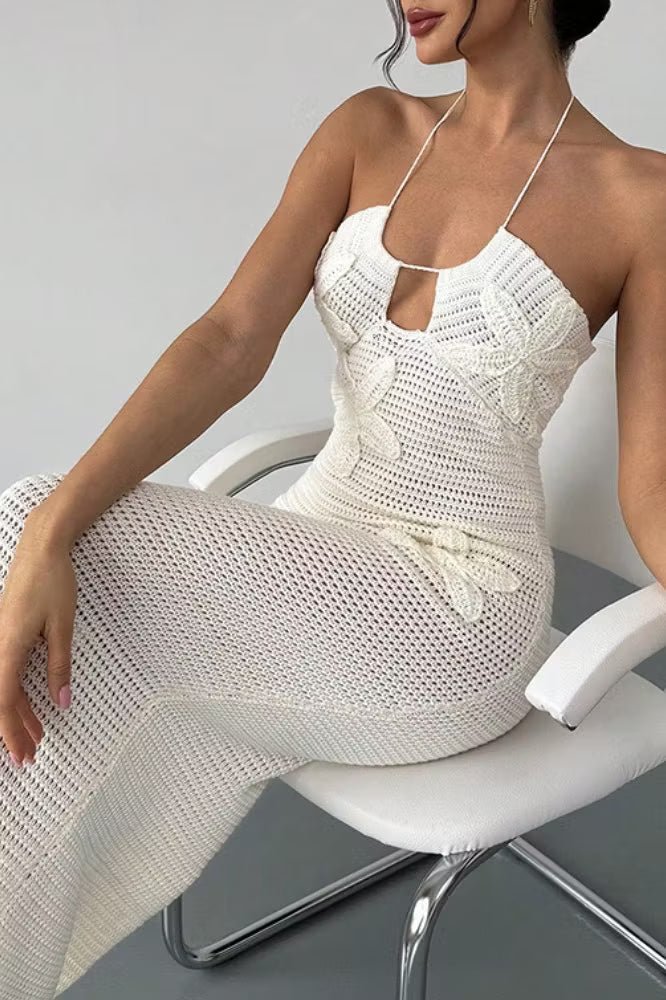 ZEYA - Sophie Cutout Halter Dress