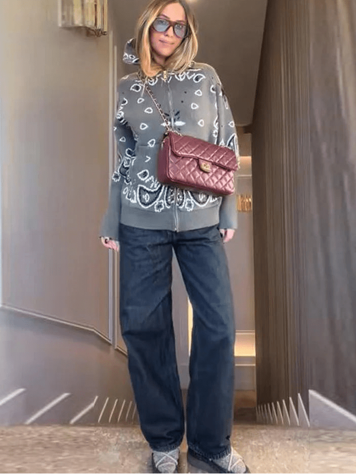 ZEYA - Stacey Paisley Knitted Cardigan