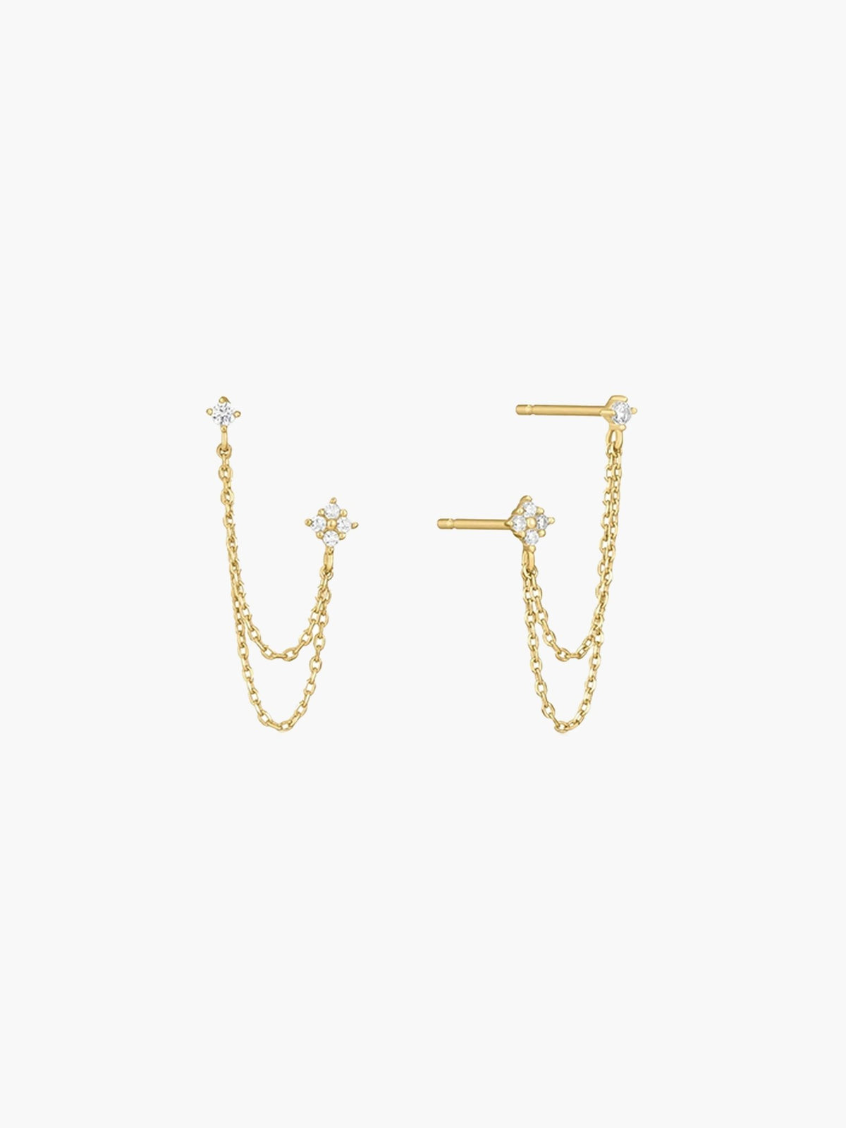 ZEYA - Suzane Chain Earrings