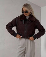 Tia Short Bomber Jacket