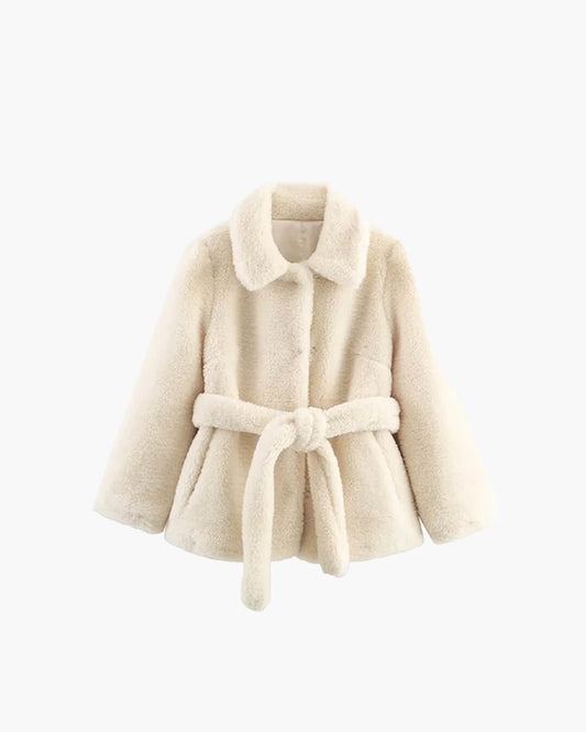 ZEYA - Veronica Belted Faux Fur Coat